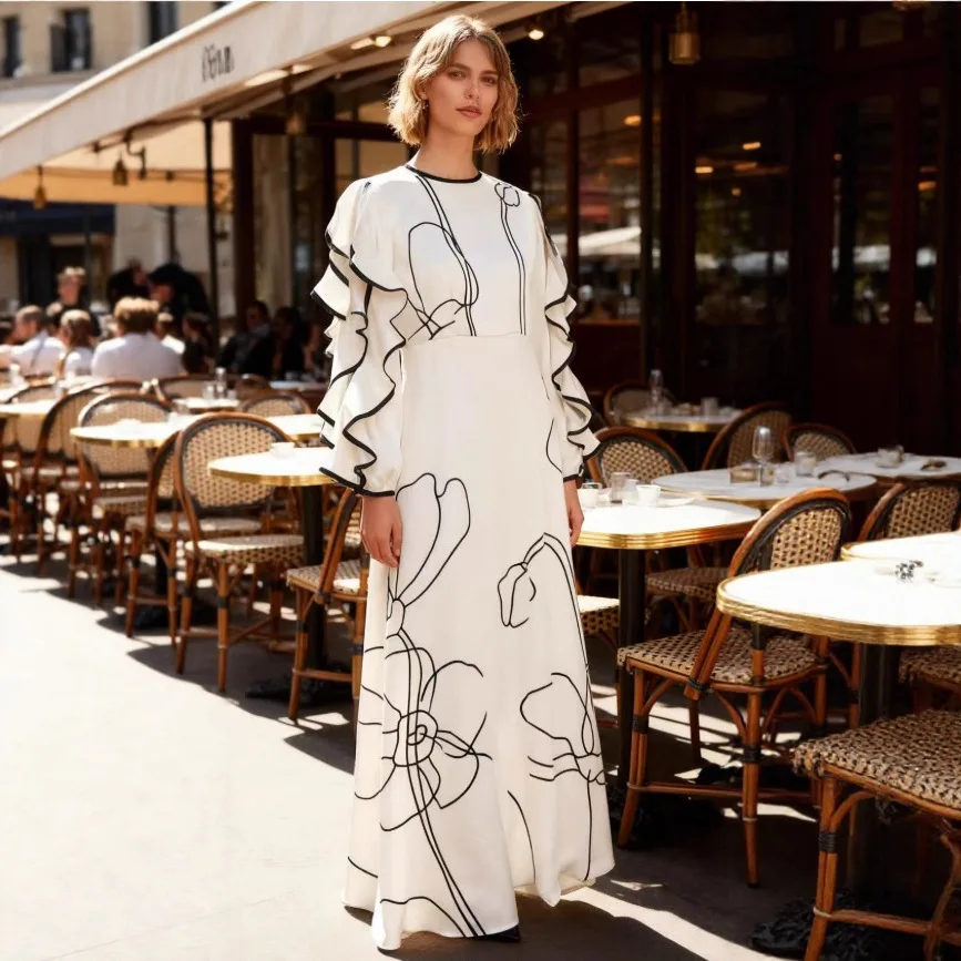 Loose Fit Long Sleeve Top and High Waist Printed Maxi Skirt Set 2026 Casual Elegant Women Outfit
Loose Fit Long Sleeve Top and High Waist Printed Maxi Skirt Set 2026 Casual Elegant Women Outfit