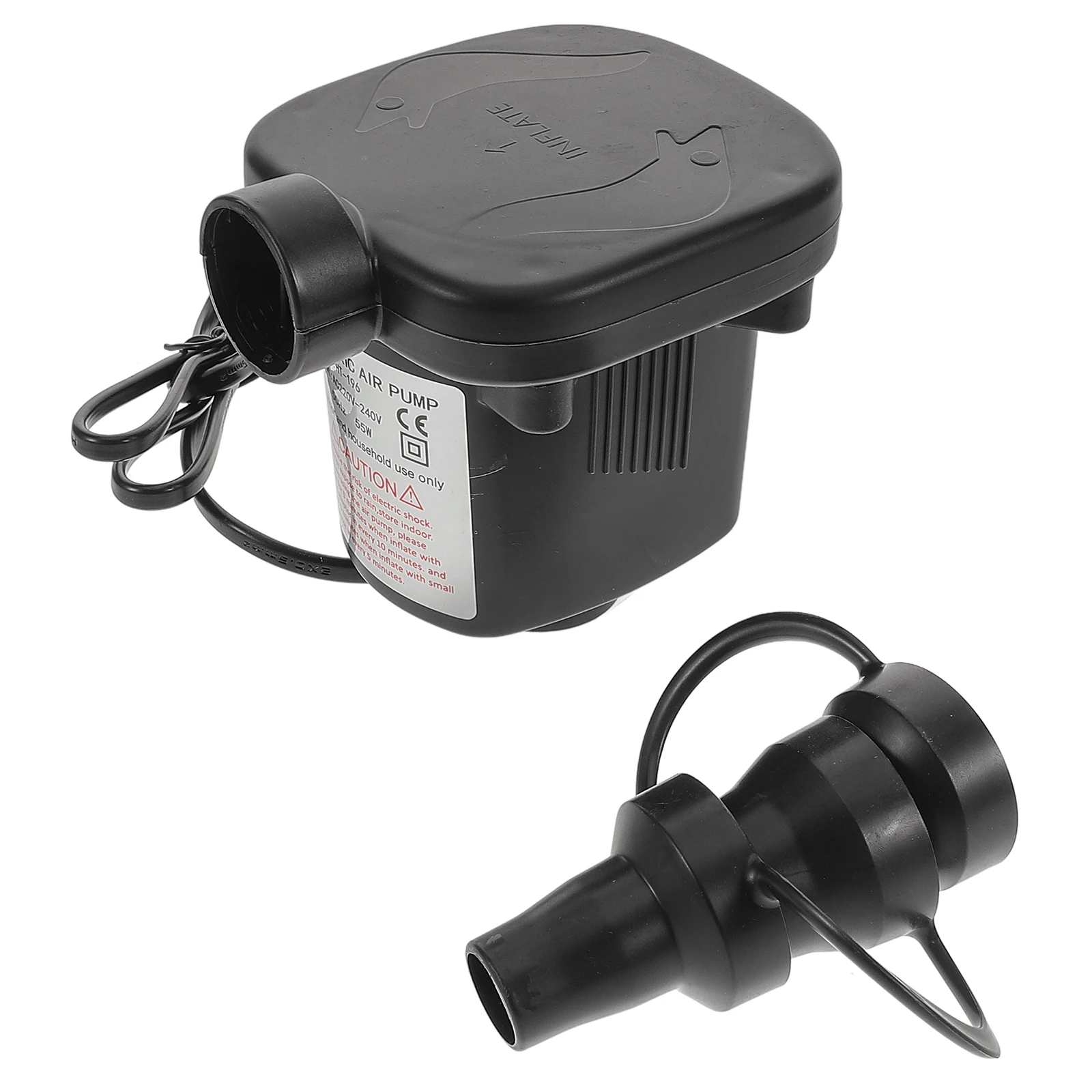 Electric Air Pump Home Use Inflator Deflator For Air Mattress Pool Boat Raft Cushion Camping Inflatable With 3 Nozzles Eu Plug
Electric Air Pump Home Use Inflator Deflator For Air Mattress Pool Boat Raft Cushion Camping Inflatable With 3 Nozzles Eu Plug