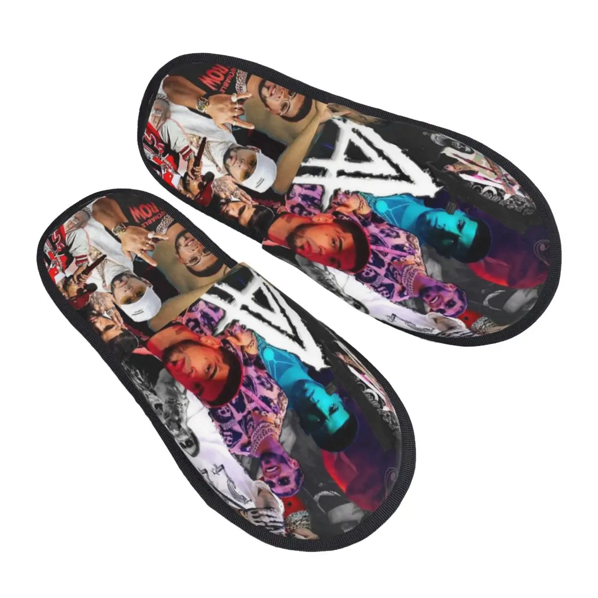 Custom A-Anuels Rapper AA House Slippers Women Soft Memory Foam Slip On Spa Slipper Shoes
Custom A-Anuels Rapper AA House Slippers Women Soft Memory Foam Slip On Spa Slipper Shoes