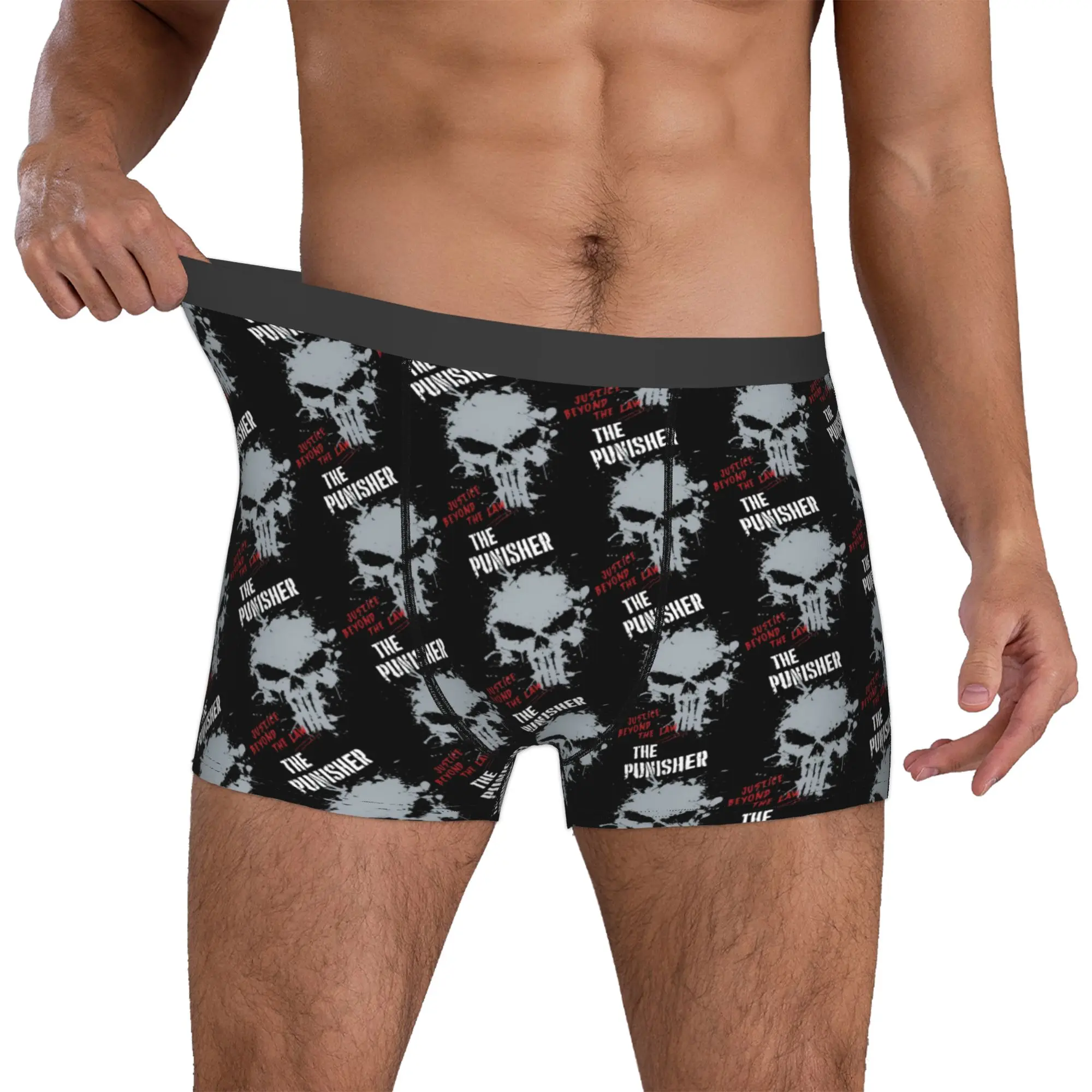 Custom Male Fashion P-Punishers Underwear Comics Boxer Briefs Breathable Shorts Panties Underpants
Custom Male Fashion P-Punishers Underwear Comics Boxer Briefs Breathable Shorts Panties Underpants