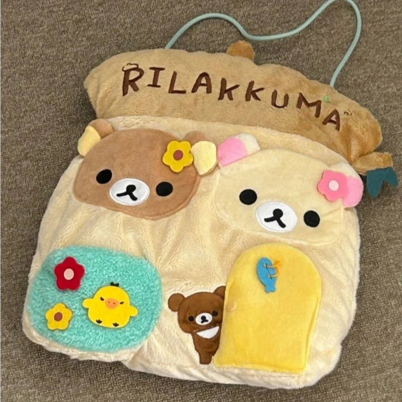20Cm Japanese Anime Rilakkuma Plush Wall-Mounted Doll Storage Bag Multi-Pocket Design Girl Bedroom Room Storage Birthday Gift
20Cm Japanese Anime Rilakkuma Plush Wall-Mounted Doll Storage Bag Multi-Pocket Design Girl Bedroom Room Storage Birthday Gift