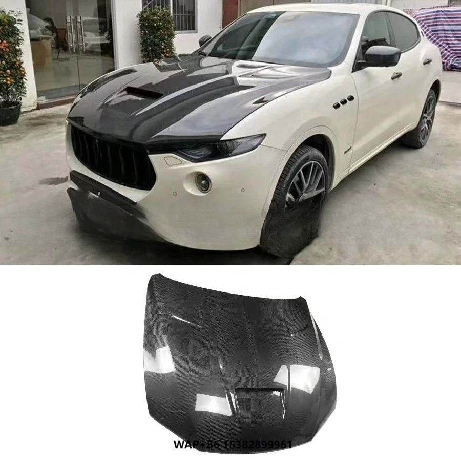 Masy Style Dry Carbon Fiber Car Bodykit 2016-2019 for Levante Front Hood/Bonnet/Air Vent Cover Front Bumper Engine Hood
Masy Style Dry Carbon Fiber Car Bodykit 2016-2019 for Levante Front Hood/Bonnet/Air Vent Cover Front Bumper Engine Hood