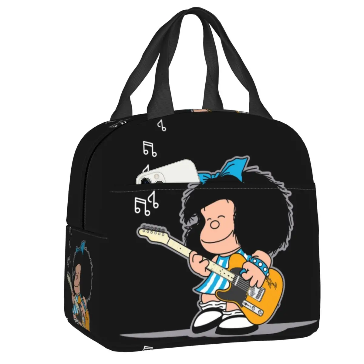 Custom Mafalda Quino Comics Lunch Bag Women Cooler Thermal Insulated Lunch Boxes for Children School
Custom Mafalda Quino Comics Lunch Bag Women Cooler Thermal Insulated Lunch Boxes for Children School