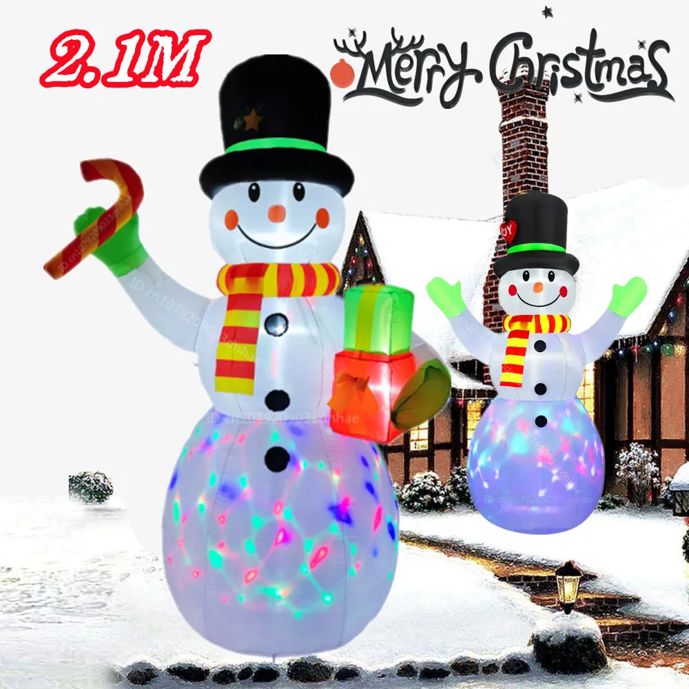 Christmas Inflatable Gift Pack Snowman Model With LED Lights Christmas Outdoor Courtyard Garden Decorae Props
Christmas Inflatable Gift Pack Snowman Model With LED Lights Christmas Outdoor Courtyard Garden Decorae Props