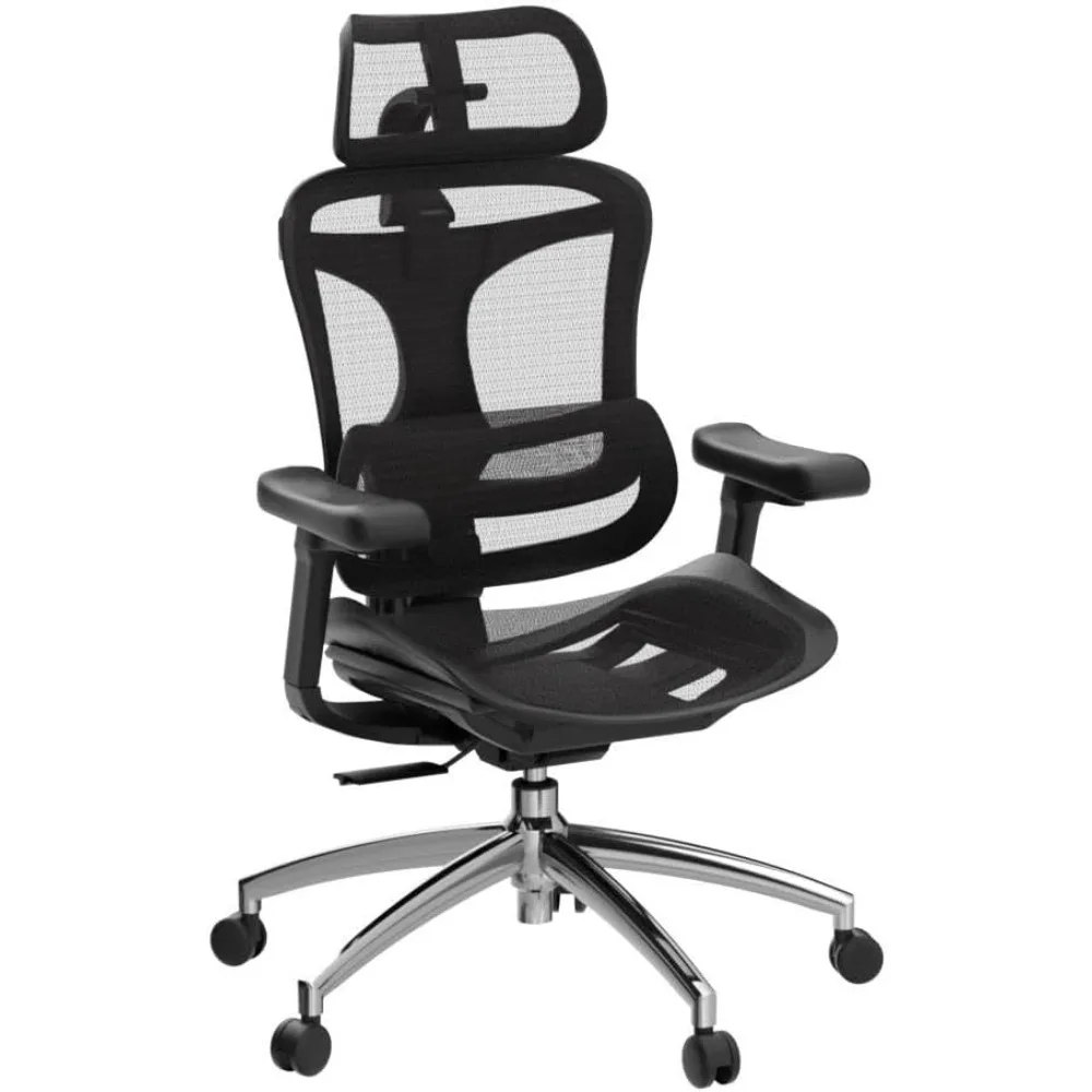 Doro C300 Ergonomic Office Chair with Ultra Soft 3D Armrests, Dynamic Lumbar Support for Home Office Chair, Adjustable Backrest
Doro C300 Ergonomic Office Chair with Ultra Soft 3D Armrests, Dynamic Lumbar Support for Home Office Chair, Adjustable Backrest