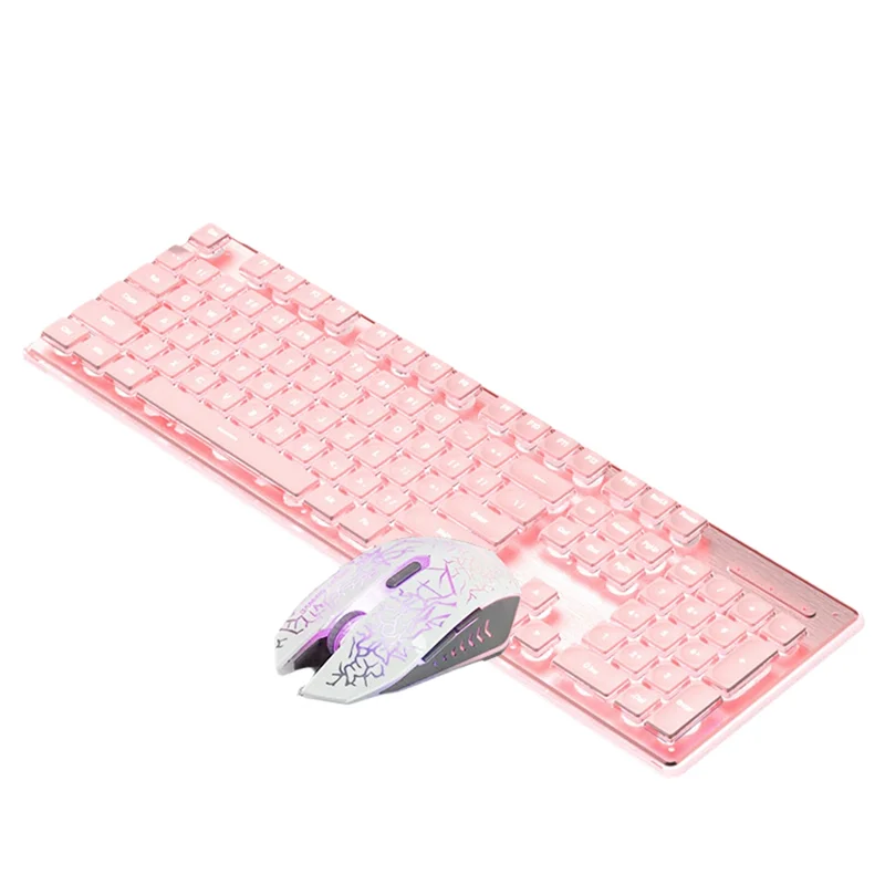 Wired Mechanical Keyboard With Mouse LED Silent Keyboard Gaming Keyboard Waterproof For E-Sports And Office Use
Wired Mechanical Keyboard With Mouse LED Silent Keyboard Gaming Keyboard Waterproof For E-Sports And Office Use