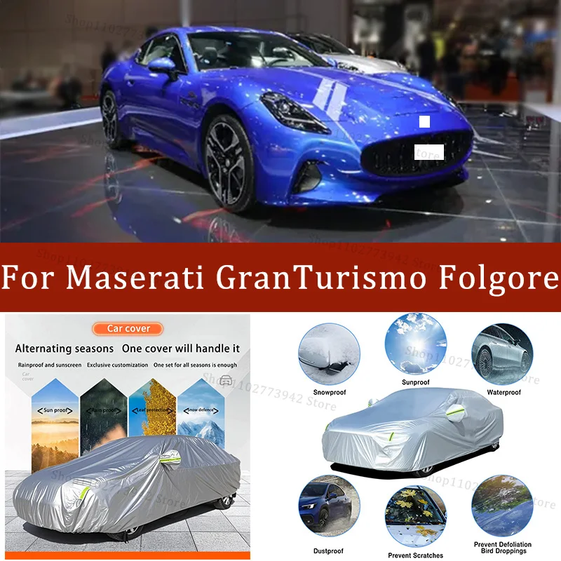 Автомобильный чехол для Maserati GranTurismo Folgore, полный чехол, водонепроницаемый солнцезащитный чехол, устойчивый к царапинам автомобильные аксессуары
Автомобильный чехол для Maserati GranTurismo Folgore, полный чехол, водонепроницаемый солнцезащитный чехол, устойчивый к царапинам автомобильные аксессуары