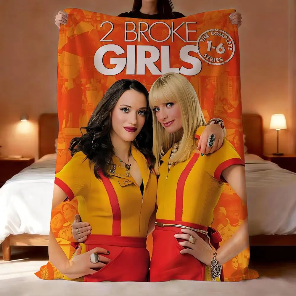 Popular American TV Series 2 Broke Girls Throw Lightweight 240g Flannel Blanket Soft Skin-friendly for Summer Cooling
Popular American TV Series 2 Broke Girls Throw Lightweight 240g Flannel Blanket Soft Skin-friendly for Summer Cooling