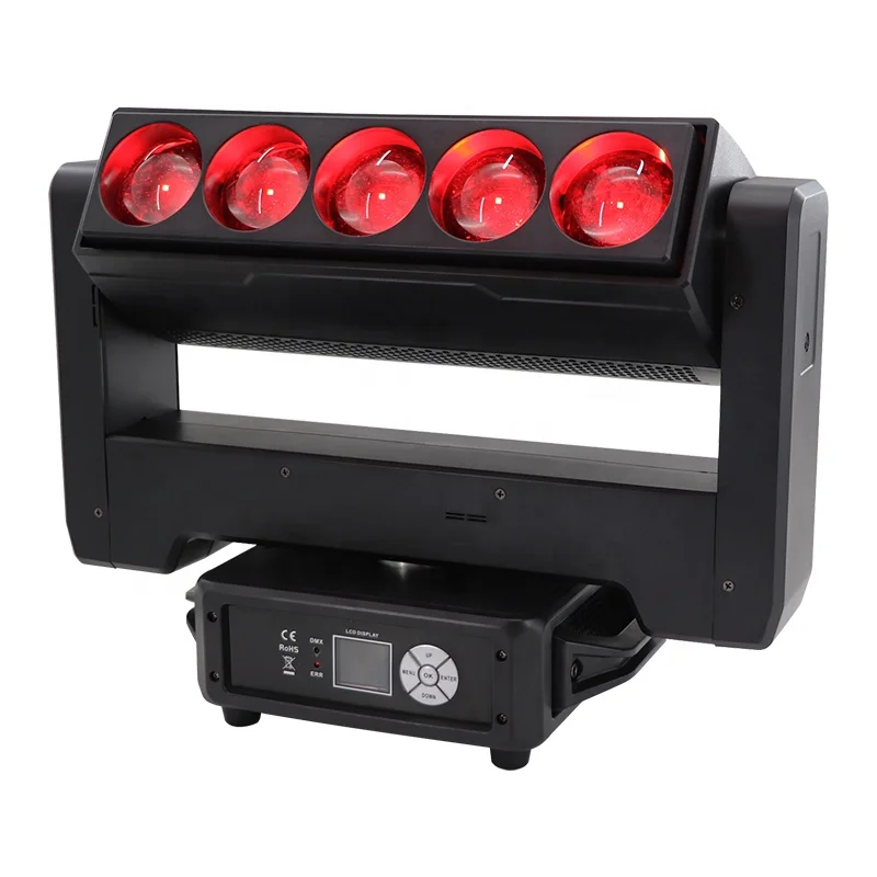 Professional Stage Lighting 5LEDS 60W RGBW 4-in-1 Pixel LED Moving Head For Party Stage Events
Professional Stage Lighting 5LEDS 60W RGBW 4-in-1 Pixel LED Moving Head For Party Stage Events