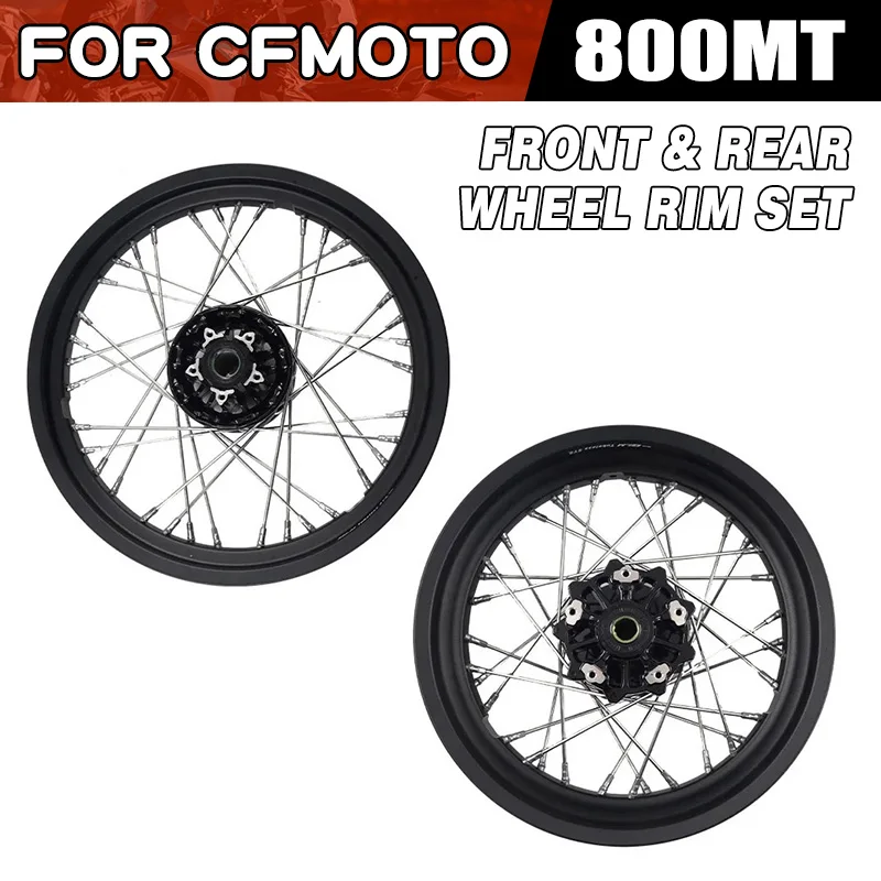 For CFMOTO 800MT Front and Rear Wheel Rim Set Moto Parts 800 MT MT800 Front Rim CF800MT CF800-5 Motorcycle Accessories
For CFMOTO 800MT Front and Rear Wheel Rim Set Moto Parts 800 MT MT800 Front Rim CF800MT CF800-5 Motorcycle Accessories