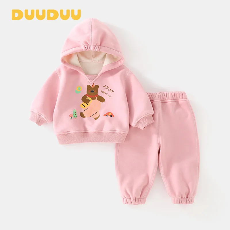 DUUDUUBear Autumn Winter Baby Clothes Sweatshirt Sweatpants Infant ClothingaLong-sleeve Children's Outfit for Outdoor Wear
DUUDUUBear Autumn Winter Baby Clothes Sweatshirt Sweatpants Infant ClothingaLong-sleeve Children's Outfit for Outdoor Wear