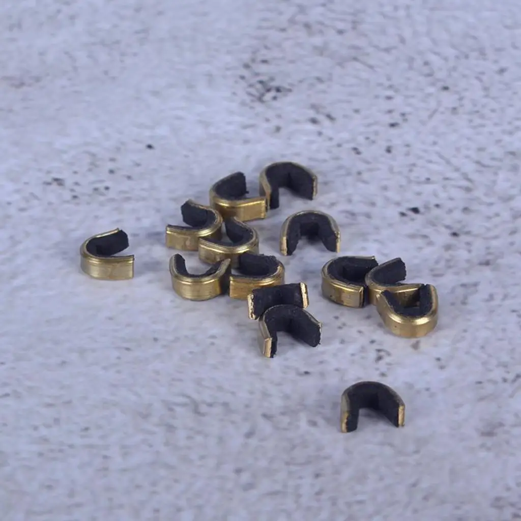 Bow String Protector Copper Nocking Point Buckle Spare Parts for Hunting and Archery Quivers
Bow String Protector Copper Nocking Point Buckle Spare Parts for Hunting and Archery Quivers