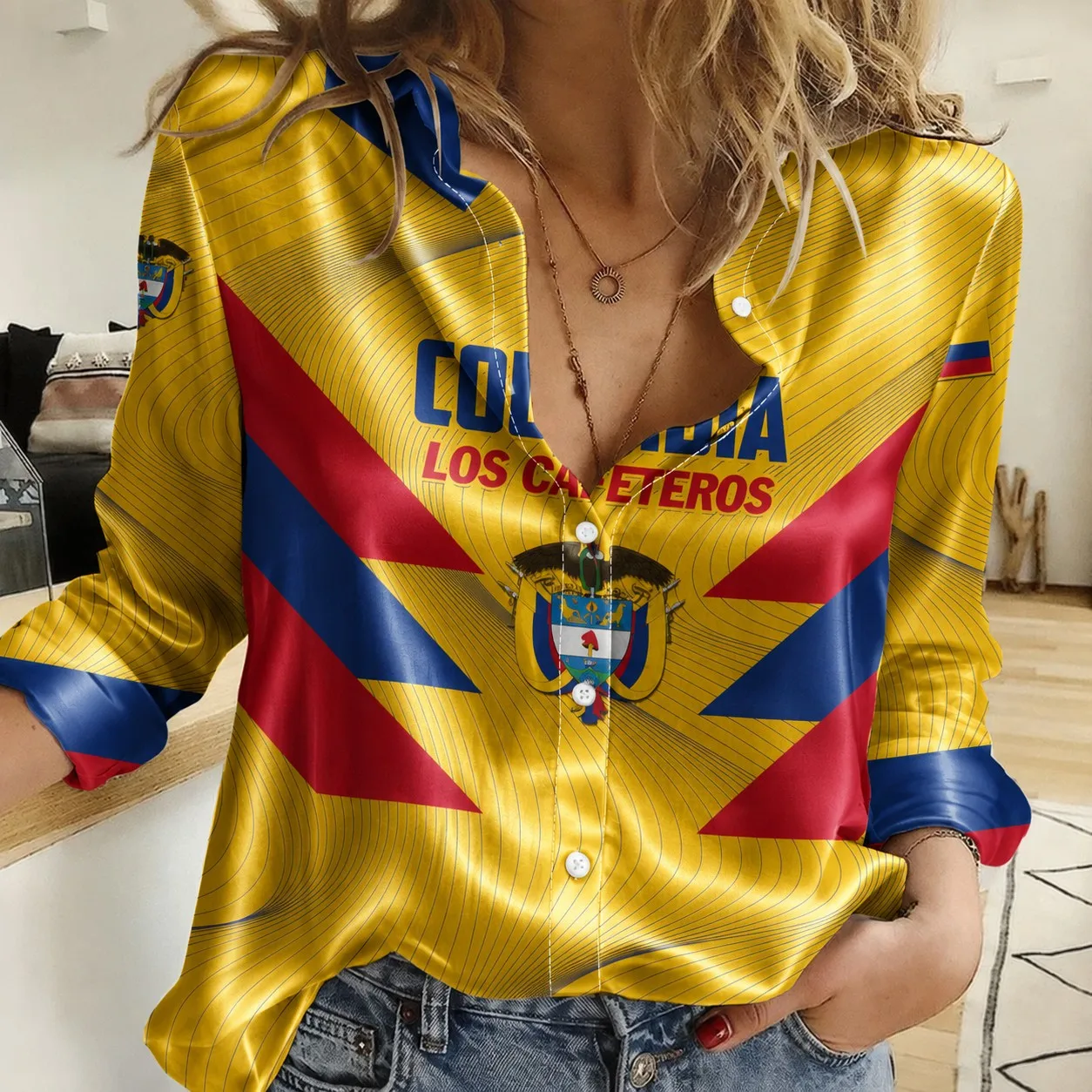 2026 New Autumn Hot Selling Women's Satin Long-Sleeve Shirt, Elegant Button Design, Columbia Print, Loose Fit Women's Shirt Top
2026 New Autumn Hot Selling Women's Satin Long-Sleeve Shirt, Elegant Button Design, Columbia Print, Loose Fit Women's Shirt Top