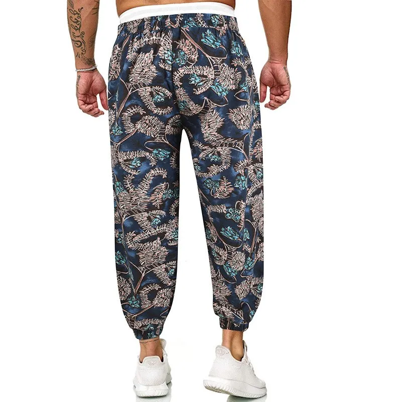 Мужские повседневные брюки из хлопка с цветочным пэчворком, свободного кроя, со средней посадкой, удобные и дышащие
Мужские повседневные брюки из хлопка с цветочным пэчворком, свободного кроя, со средней посадкой, удобные и дышащие