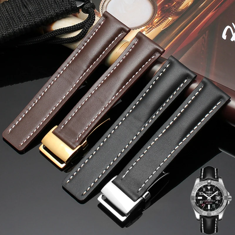 22 мм 24 мм аксессуары для часов из воловьей кожи, ремешок для часов Breitling Aviation Timing Cross Ocean Avenger Challenger Culture, мужской ремешок для часов
22 мм 24 мм аксессуары для часов из воловьей кожи, ремешок для часов Breitling Aviation Timing Cross Ocean Avenger Challenger Culture, мужской ремешок для часов