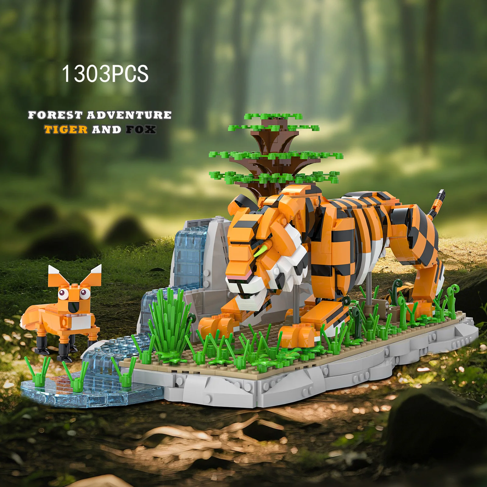 Idea Animals Moc Building Block Construction Tiger Fox Model Sets Educational Toys Brick Collection For Kids Gifts Home Decor
Idea Animals Moc Building Block Construction Tiger Fox Model Sets Educational Toys Brick Collection For Kids Gifts Home Decor
