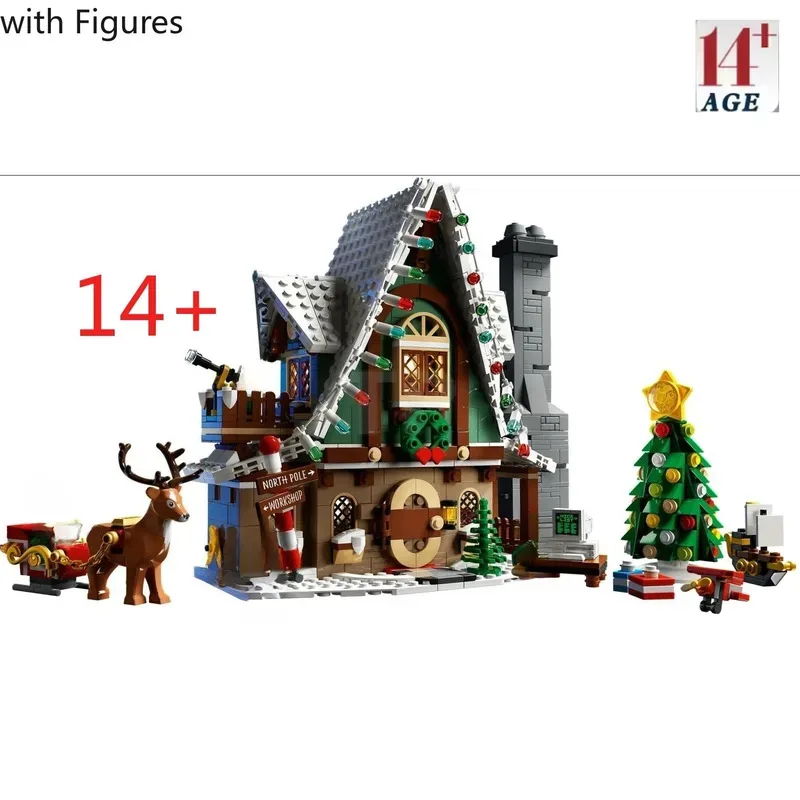 1197 шт., креативная рождественская модель эльфа, волшебный дом для мальчиков и девочек, сборные строительные блоки, игрушка, подарок на Рождество, день рождения, 10275
1197 шт., креативная рождественская модель эльфа, волшебный дом для мальчиков и девочек, сборные строительные блоки, игрушка, подарок на Рождество, день рождения, 10275