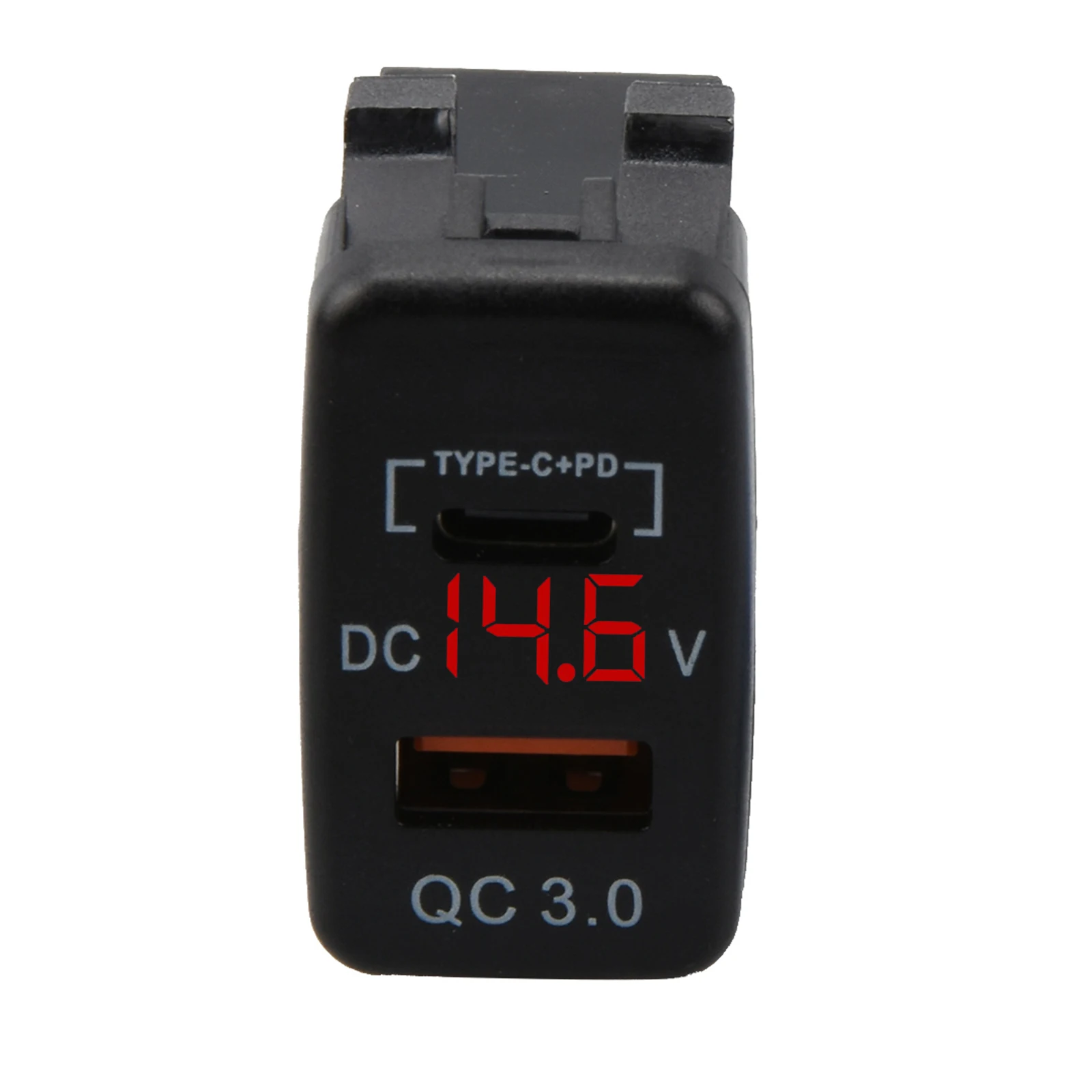 For Toyota Car Charger USB Socket Quick Charge Dual USB & & PD QC3.0 Type C Port Power Adapter with Digital LED Voltage Monitor
For Toyota Car Charger USB Socket Quick Charge Dual USB & & PD QC3.0 Type C Port Power Adapter with Digital LED Voltage Monitor