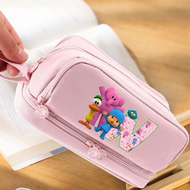 Pocoyos Series Pencil Case Multi Layer Stationery Supplies Bag Large Capacity Cartoon A-Z Pen Holder for Students Birthday Gifts
Pocoyos Series Pencil Case Multi Layer Stationery Supplies Bag Large Capacity Cartoon A-Z Pen Holder for Students Birthday Gifts