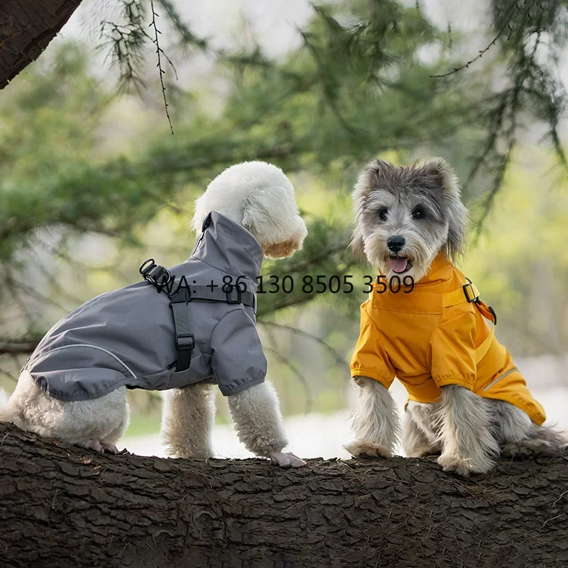 Winter Dog Raincoat Pet Dog Two-Legged Raincoat Small and Medium Dog Jacket Pet Clothing
Winter Dog Raincoat Pet Dog Two-Legged Raincoat Small and Medium Dog Jacket Pet Clothing