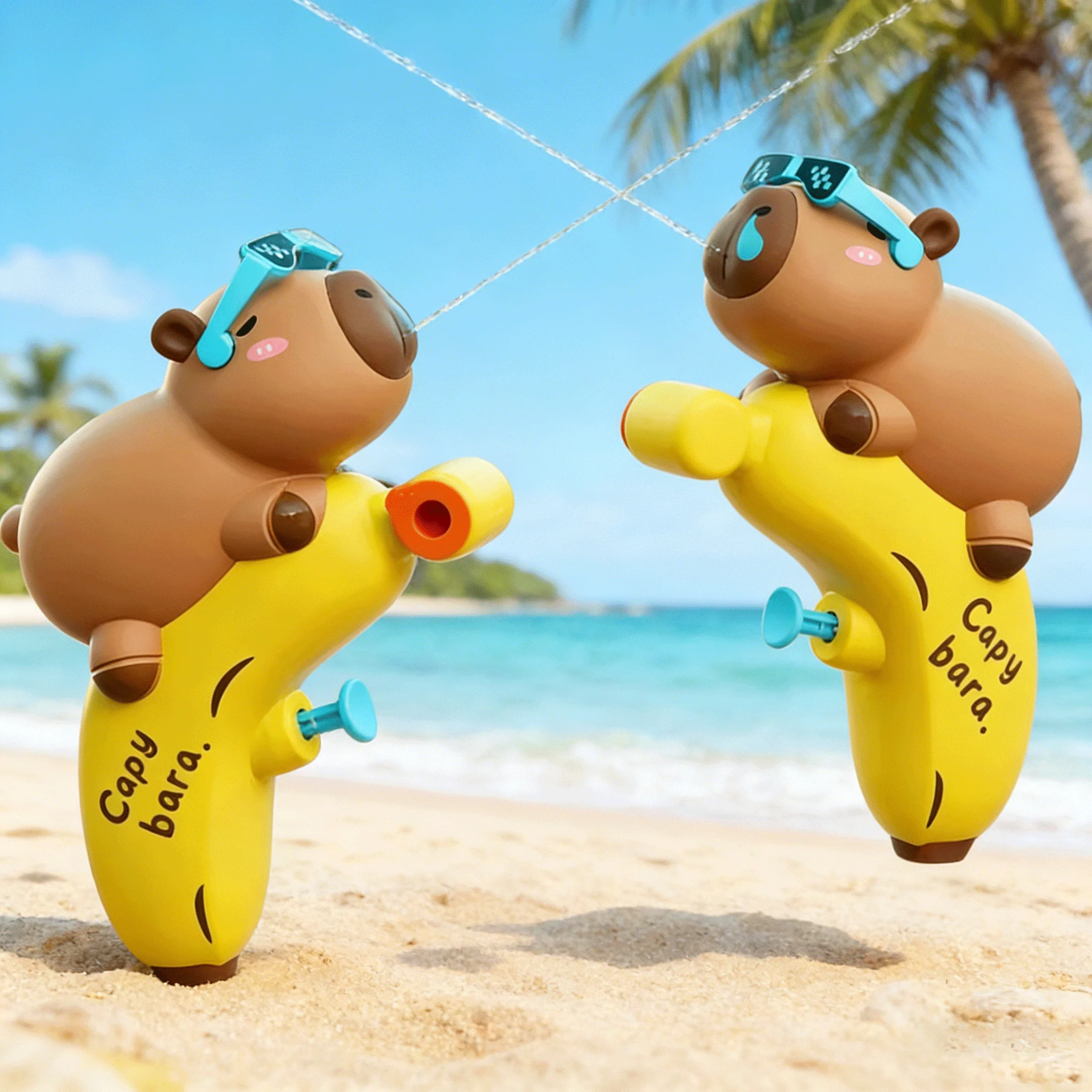 Водный пистолет-бластер «Капибара» для детей: летние игры на пляже, стрельба на дальние дистанции
Водный пистолет-бластер «Капибара» для детей: летние игры на пляже, стрельба на дальние дистанции