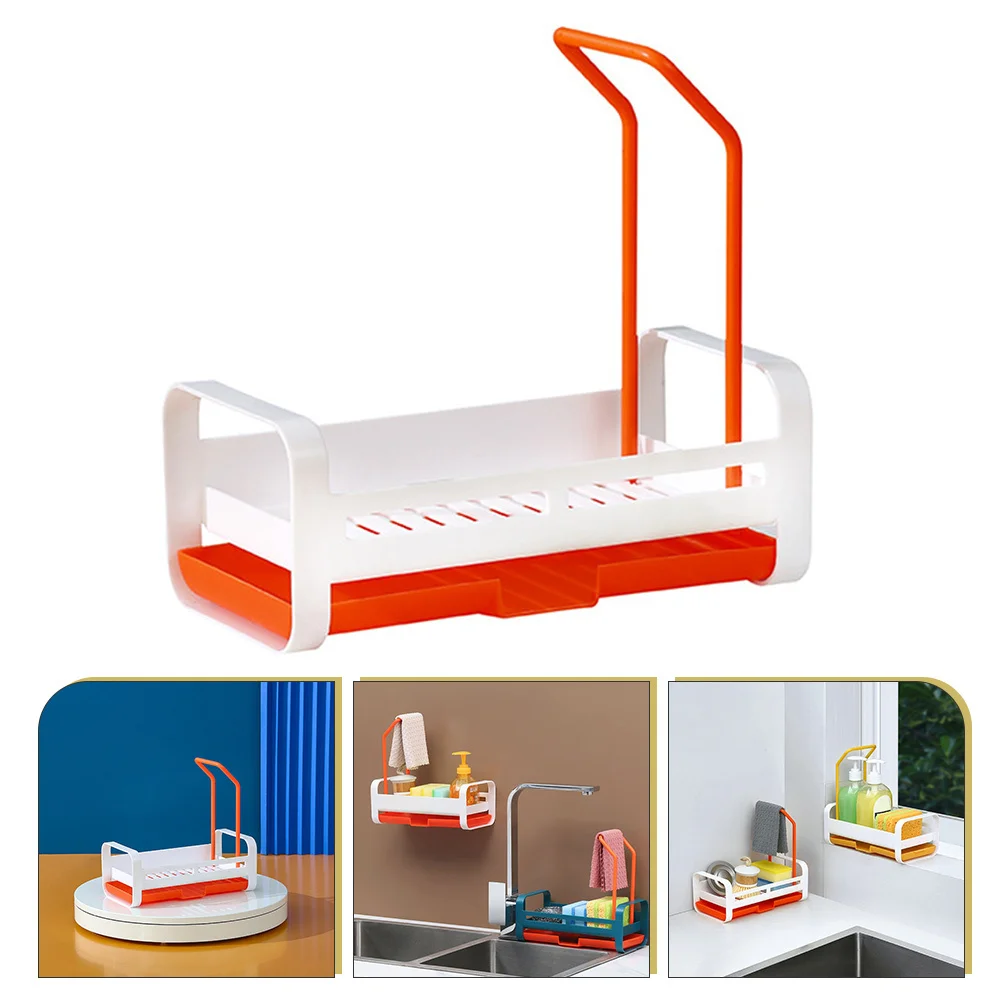 Plastic Kitchen Sink Organizer Rack for Sponge Holder Drainage Storage Small Space Efficient Drying Dishcloth Shelf Sundries
Plastic Kitchen Sink Organizer Rack for Sponge Holder Drainage Storage Small Space Efficient Drying Dishcloth Shelf Sundries
