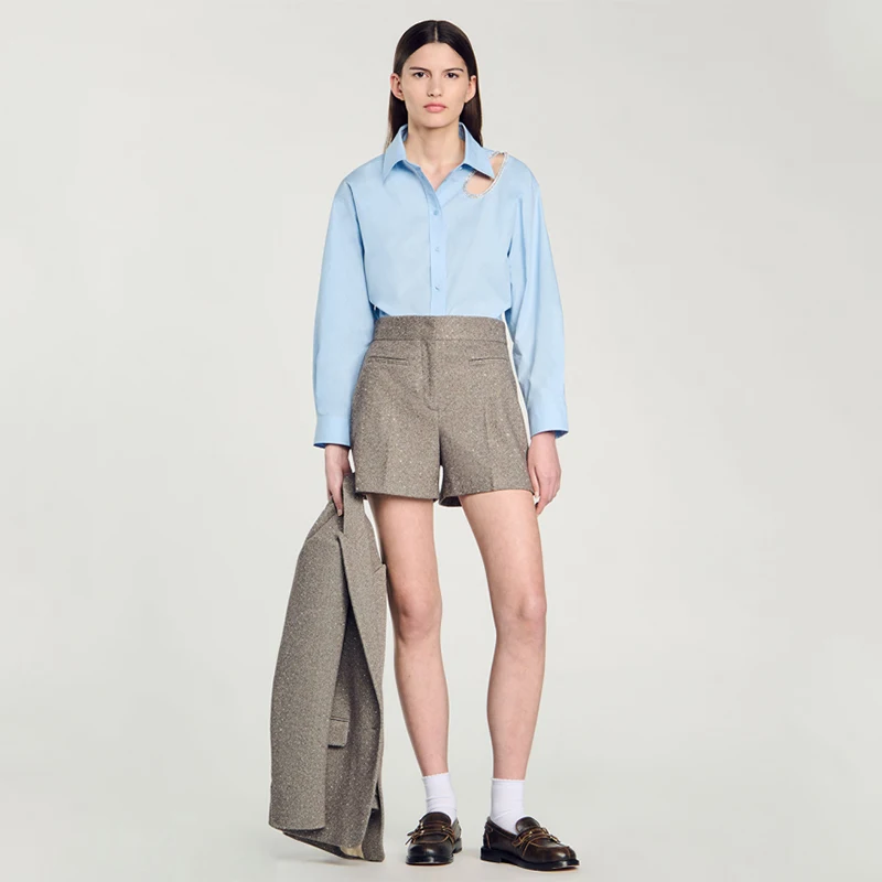 Брюки женские с высокой талией, винтажные, прямые, осенне-зимние, новинка, MaSande, для офиса, с бриллиантовой отделкой, поли...
Брюки женские с высокой талией, винтажные, прямые, осенне-зимние, новинка, MaSande, для офиса, с бриллиантовой отделкой, поли...