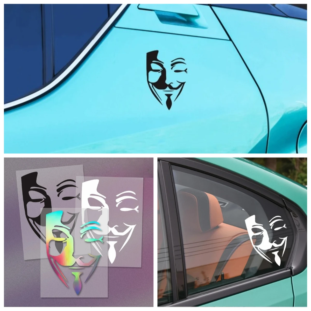 Anime Style V Shape Mask Car Sticker Vinyl Decal for Window Bumper JDM Car Accessories Waterproof Removable Automotive Decor
Anime Style V Shape Mask Car Sticker Vinyl Decal for Window Bumper JDM Car Accessories Waterproof Removable Automotive Decor