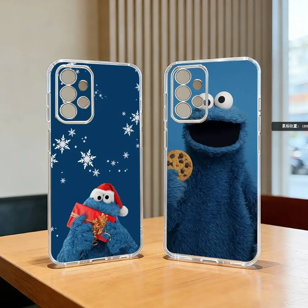 Cookie Monster-r Funny Phone Case For Samsung S25,S24,S21,S22,S23,S30,Ultra,S20,Plus,Fe Transparent Cover
Cookie Monster-r Funny Phone Case For Samsung S25,S24,S21,S22,S23,S30,Ultra,S20,Plus,Fe Transparent Cover
