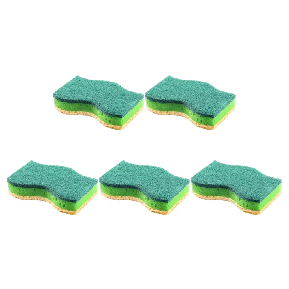 5 Pcs Dishwashing Sponge Wood Cleaning Multipurpose Scrubber Rust Removal for Dishes Bowls Pans Kitchenware Washing
5 Pcs Dishwashing Sponge Wood Cleaning Multipurpose Scrubber Rust Removal for Dishes Bowls Pans Kitchenware Washing