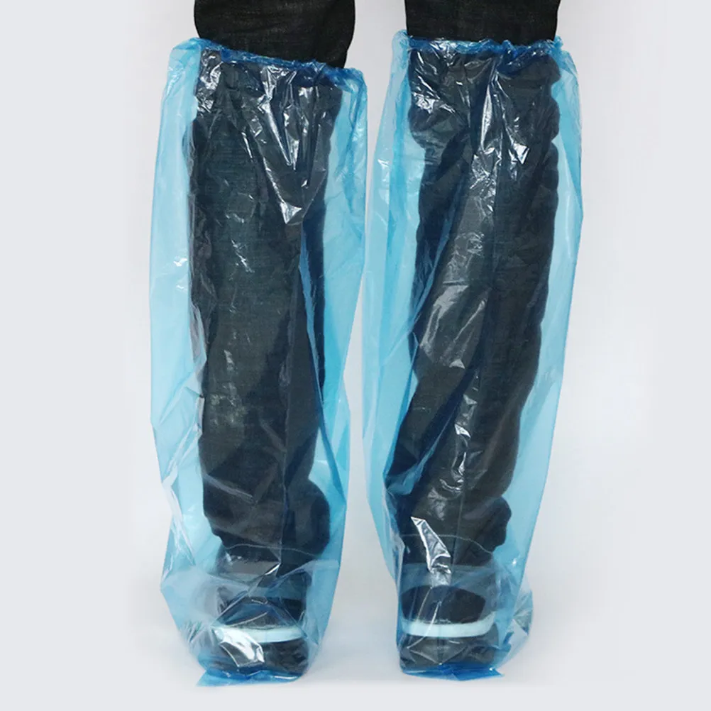 20Pcs Waterproof High Tube Shoe Covers Disposable Thickened Protective Overshoes for Daily Rain Mud Snow Use Shoe Cover
20Pcs Waterproof High Tube Shoe Covers Disposable Thickened Protective Overshoes for Daily Rain Mud Snow Use Shoe Cover