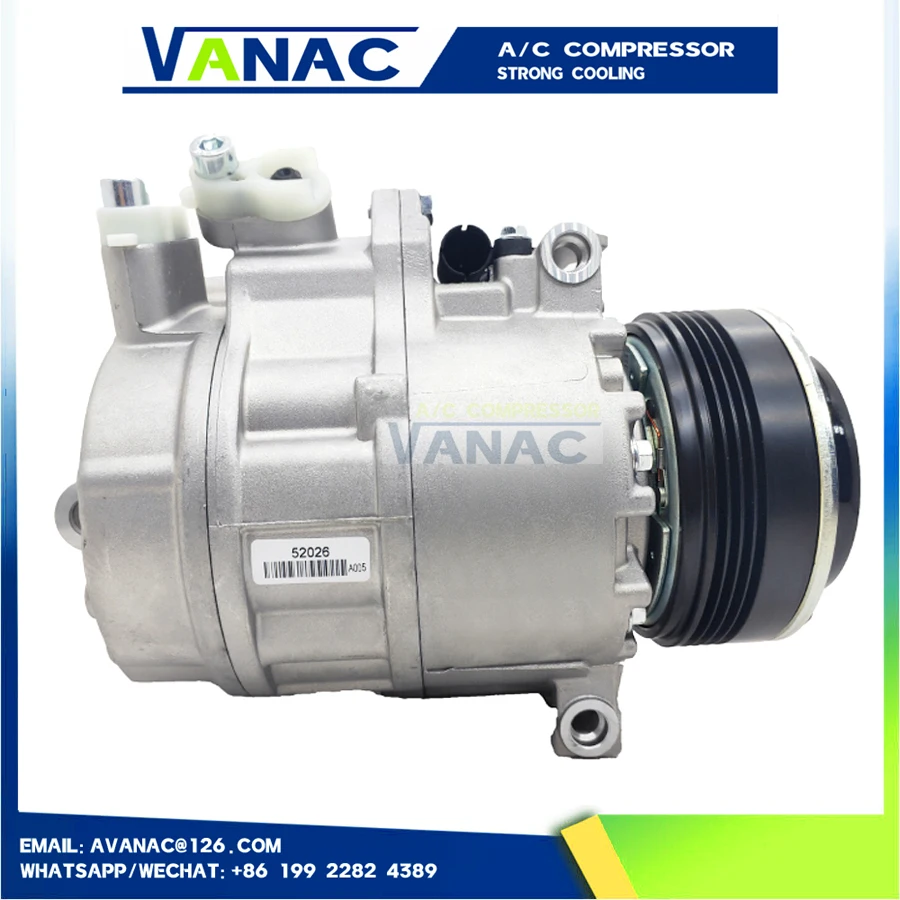 7SBU16C Air AC Compressor W/ Clutch 64526910458 64528385919 64526911340 64528385715 64528391474 64526916232 For BMW E38 E39 E46
7SBU16C Air AC Compressor W/ Clutch 64526910458 64528385919 64526911340 64528385715 64528391474 64526916232 For BMW E38 E39 E46