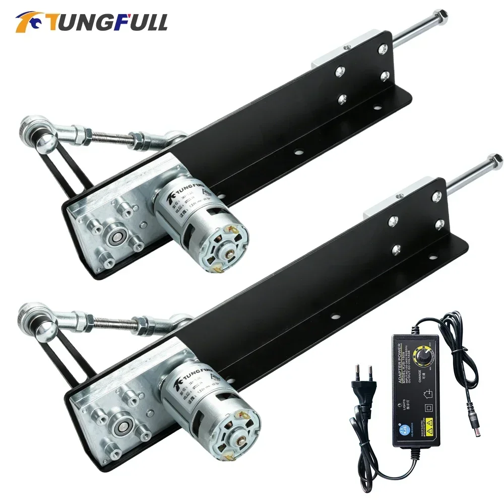 TUNGFULL DIY Linear Telescopic Actuator 3-15cm 6-20cm Stroke Powerful Linear Actuator 24V Automatic Electric Piston Gear Motor
TUNGFULL DIY Linear Telescopic Actuator 3-15cm 6-20cm Stroke Powerful Linear Actuator 24V Automatic Electric Piston Gear Motor