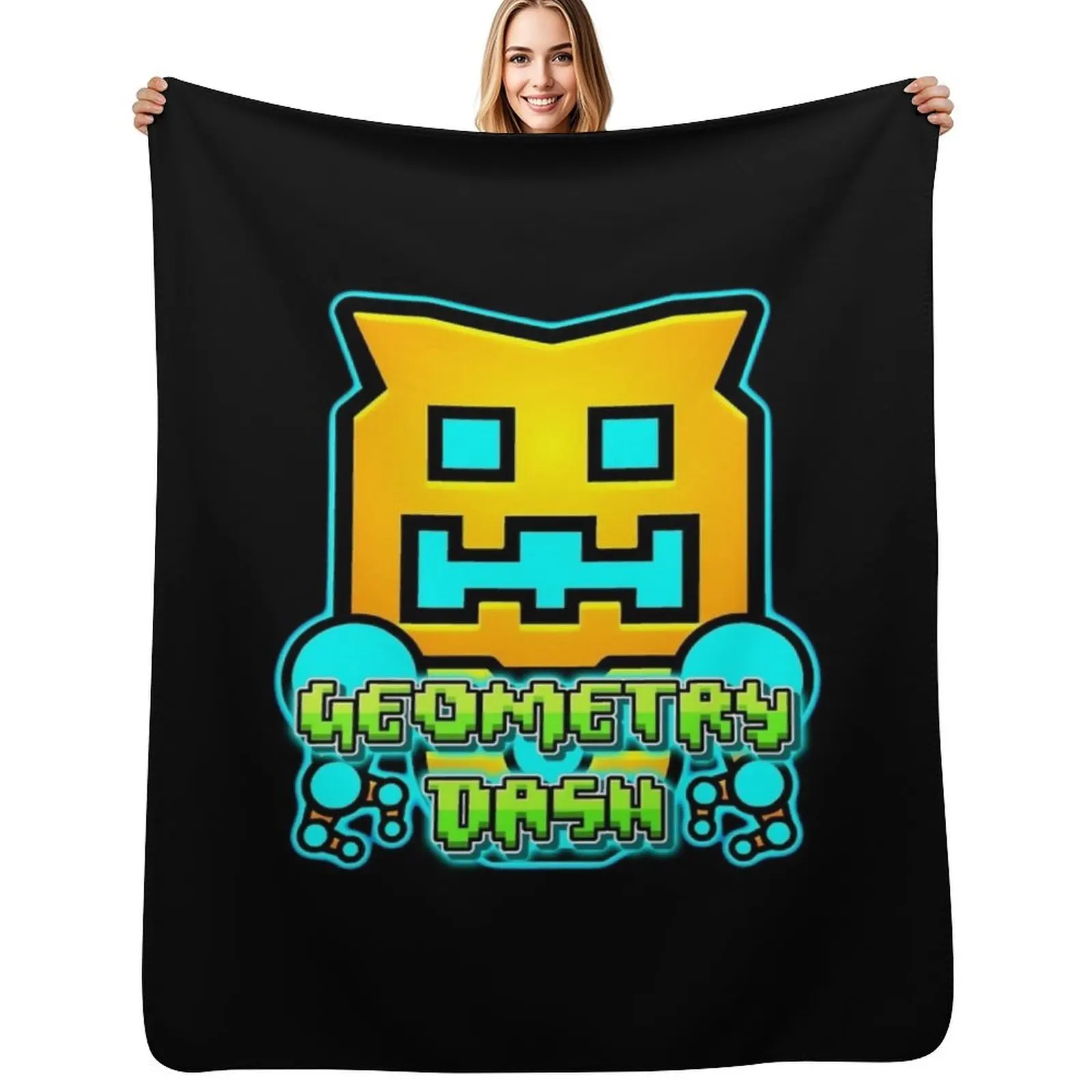 Geometry Dash Throw Blanket Summer Cool Breathable Blanket for Sleeping
Geometry Dash Throw Blanket Summer Cool Breathable Blanket for Sleeping