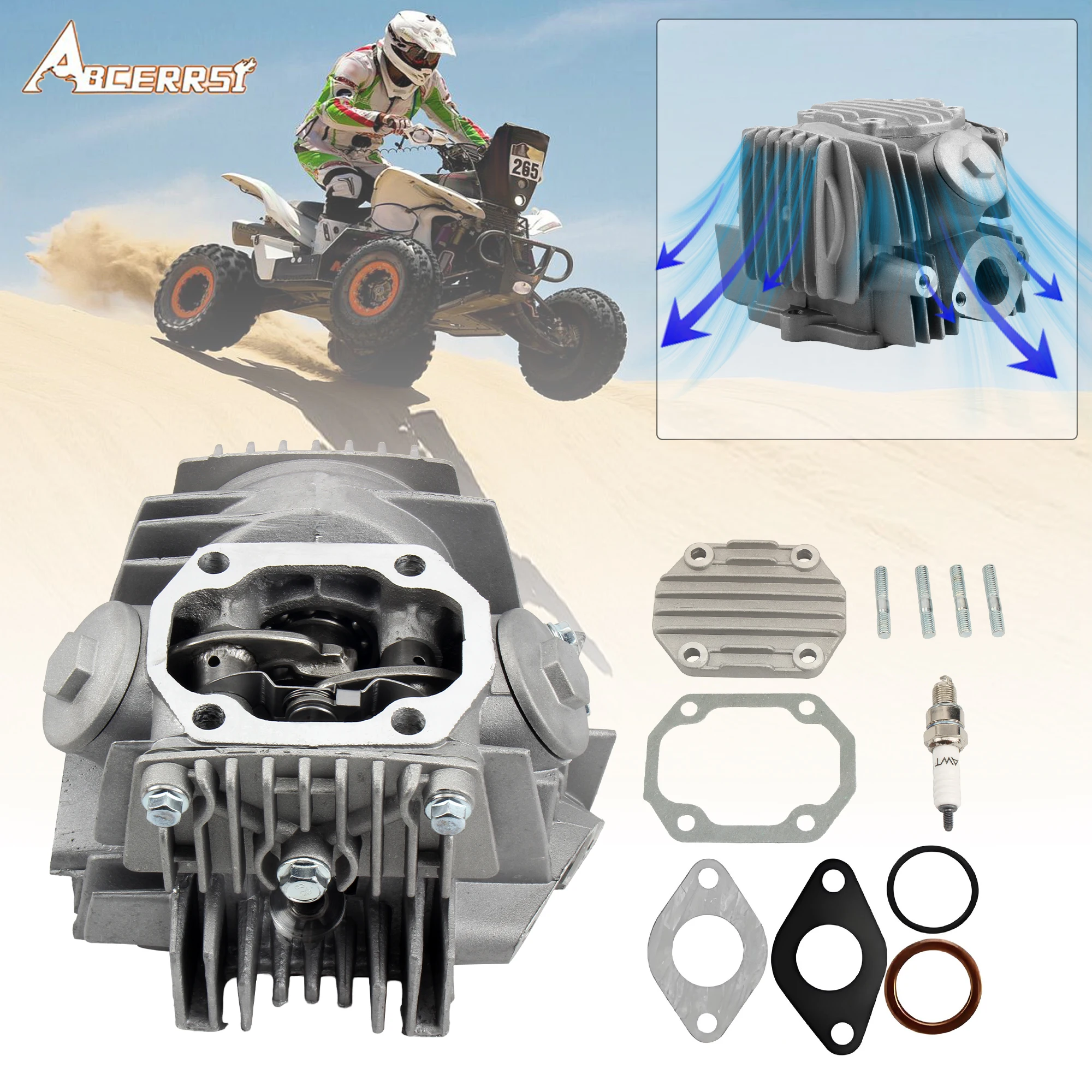Enduro Motorcycle Engine Cylinder Barrel Head With Gasket For 4 Stroke Part For 110 WS110 C110 110cc ATV Cylinder Head Assembly
Enduro Motorcycle Engine Cylinder Barrel Head With Gasket For 4 Stroke Part For 110 WS110 C110 110cc ATV Cylinder Head Assembly
