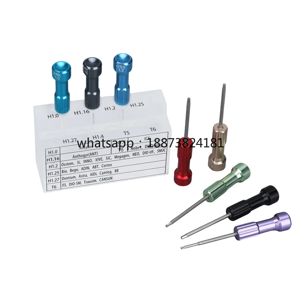 Dental Screw Driver Micro 9pcs/Set Laboratory Tools Kit Stainless Steel Materials fast shipping
Dental Screw Driver Micro 9pcs/Set Laboratory Tools Kit Stainless Steel Materials fast shipping