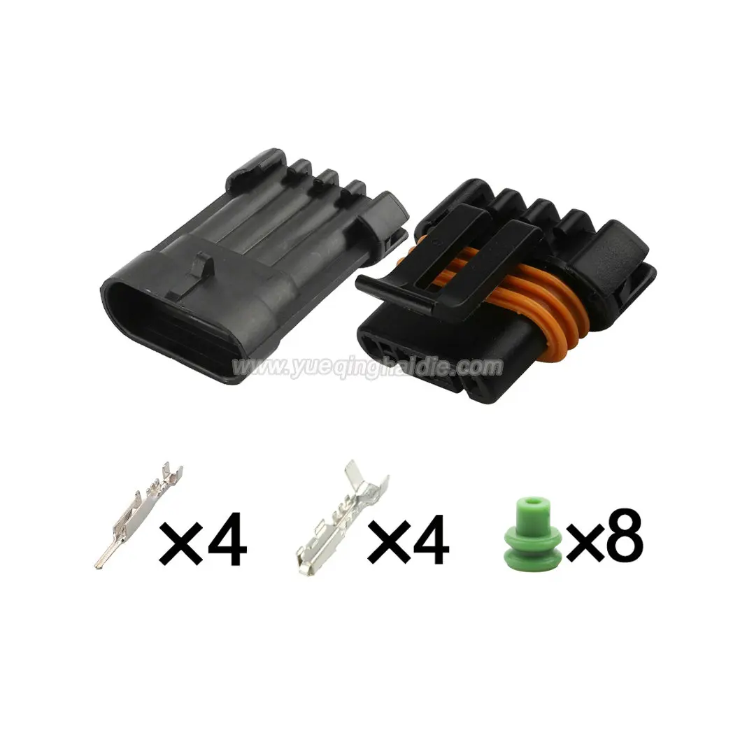 12186568/12186271GM Packard - 4 way Metri-Pack Connector Plug Kit for GM Alternator, Jaguar Ignition, Polaris Fuel Pump Connect
12186568/12186271GM Packard - 4 way Metri-Pack Connector Plug Kit for GM Alternator, Jaguar Ignition, Polaris Fuel Pump Connect