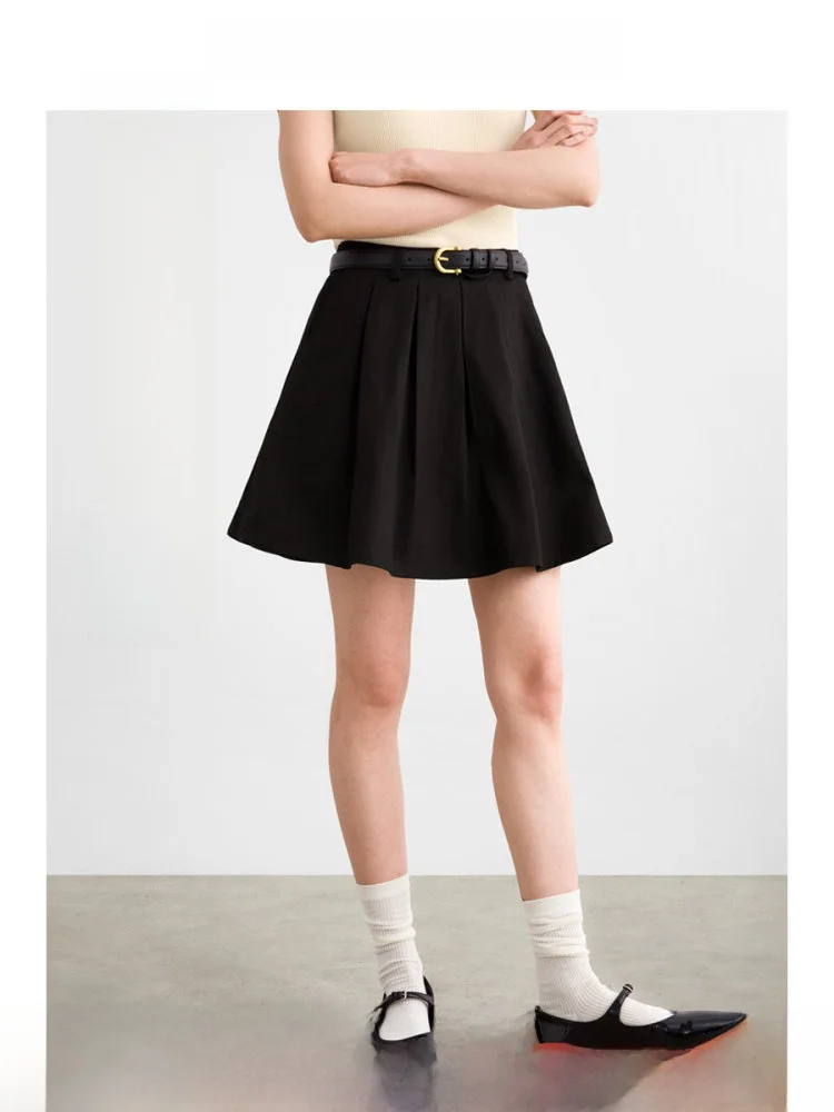 ROCO Retro High Waist Pleated Skirt Spring New Faionable College Sle Pure Cotton Puffy ort Skirt Slimming
ROCO Retro High Waist Pleated Skirt Spring New Faionable College Sle Pure Cotton Puffy ort Skirt Slimming