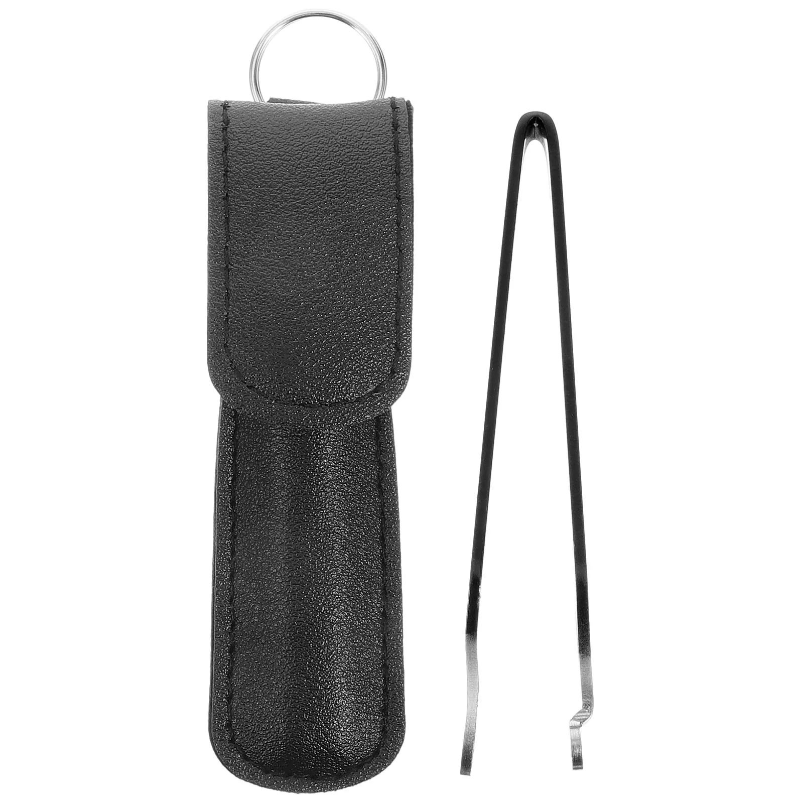 Nose Hair Clip Trimmer for Men Black Metal Nasal Clippers Ear Tweezers Remover Tool Stainless Steel Grooming Kit Storage Case
Nose Hair Clip Trimmer for Men Black Metal Nasal Clippers Ear Tweezers Remover Tool Stainless Steel Grooming Kit Storage Case