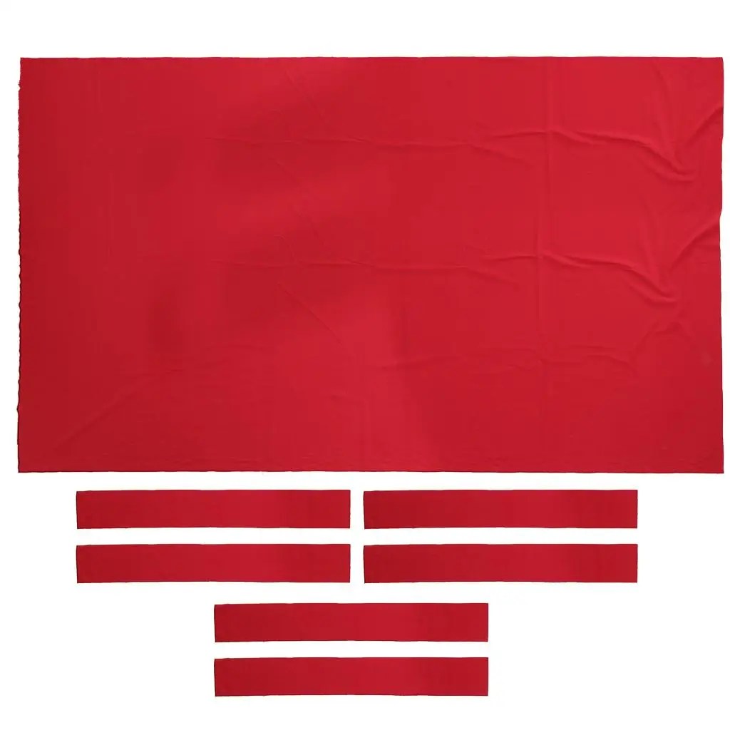 Billiard Table Cloth 9 Foot Professional Grade Pool Felt Nylon Blend with Cushion Rail Strips for Game Room Tournament
Billiard Table Cloth 9 Foot Professional Grade Pool Felt Nylon Blend with Cushion Rail Strips for Game Room Tournament