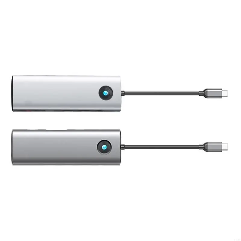 K32C 10 in 1 USB C Adapter Hub Featuring Video+VGA 1000M Ethernet 100W 3xUSB And Memory Cards Slots for Laptops Tablets
K32C 10 in 1 USB C Adapter Hub Featuring Video+VGA 1000M Ethernet 100W 3xUSB And Memory Cards Slots for Laptops Tablets