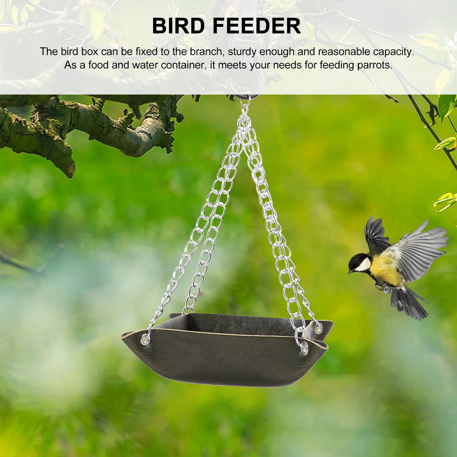 Durable Transparent Parrot Feeder Sturdy ABS Material Large Capacity Pet Bird Feeding Box Outdoor Use pigeon cage feeder food 
Durable Transparent Parrot Feeder Sturdy ABS Material Large Capacity Pet Bird Feeding Box Outdoor Use pigeon cage feeder food