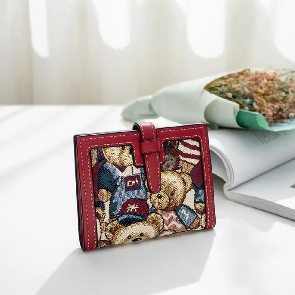 Cute Knitted Cartoon Bear Women's Purse Canvas Bohemian Style Card Holder Handbags Storage
Cute Knitted Cartoon Bear Women's Purse Canvas Bohemian Style Card Holder Handbags Storage