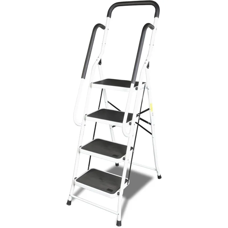 Folding Lightweight Step Stool with Detachable Tool Bag, Handrails and Wide Anti-Slip Pedal for Home, Office, Kitchen
Folding Lightweight Step Stool with Detachable Tool Bag, Handrails and Wide Anti-Slip Pedal for Home, Office, Kitchen