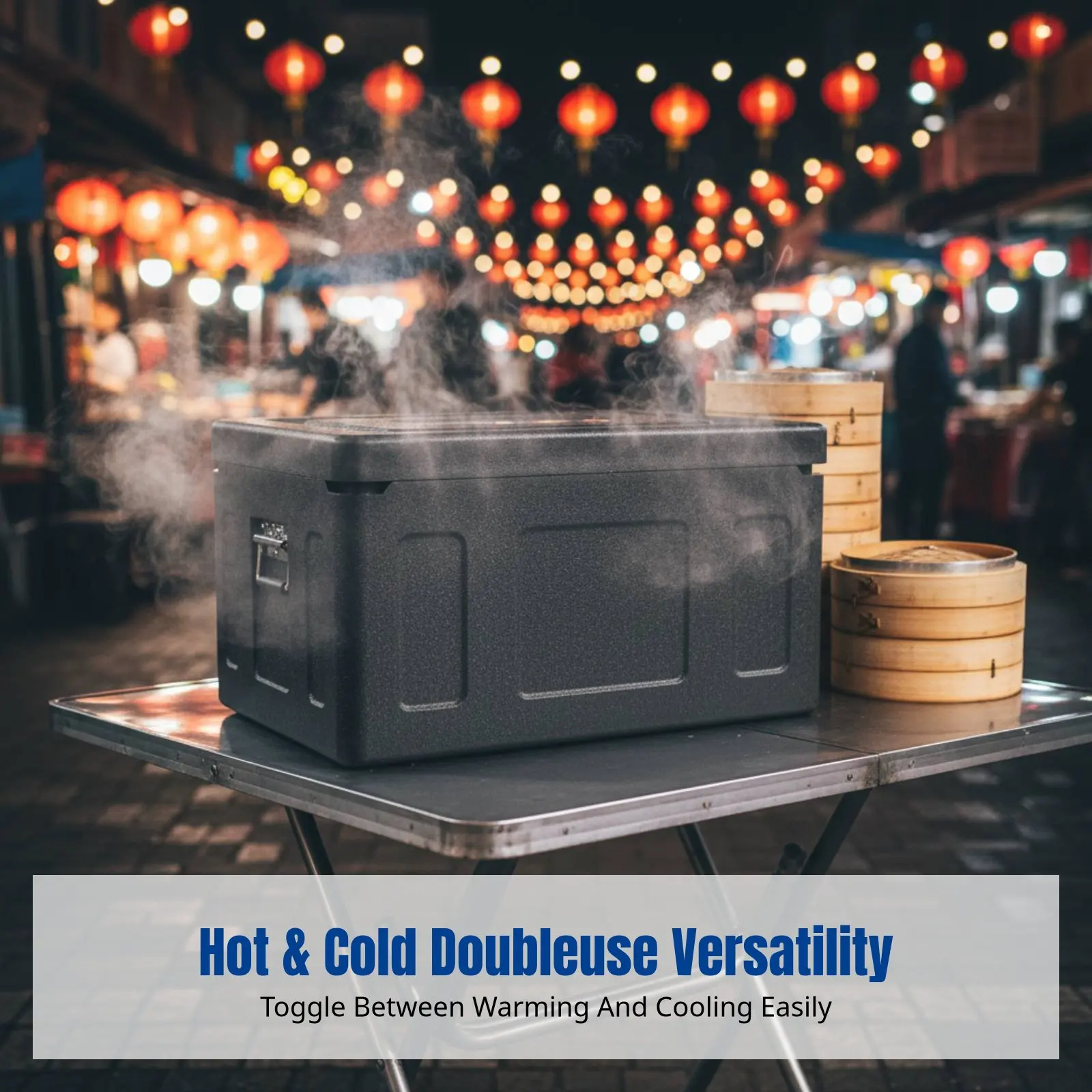 Food Grade EPP Thickened Insulated Box, Commercial Cold Storage, Large Capacity, Portable Handle, Hot and Cold, Random design
Food Grade EPP Thickened Insulated Box, Commercial Cold Storage, Large Capacity, Portable Handle, Hot and Cold, Random design