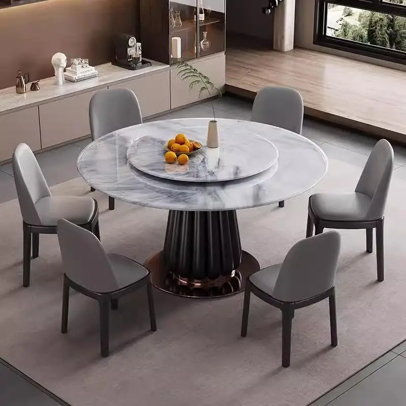 *Round Modern Luxury Dining Table Set and Chairs for Dining Room
*Round Modern Luxury Dining Table Set and Chairs for Dining Room