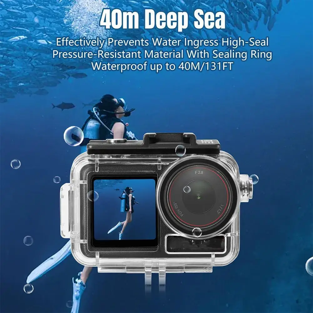 Водонепроницаемый чехол для ACTION5 Pro, чехол для экшн-камеры DJI Action4, чехол для дайвинга, аксессуары для Dij ACTION5 PRO, водонепроницаемый чехол
Водонепроницаемый чехол для ACTION5 Pro, чехол для экшн-камеры DJI Action4, чехол для дайвинга, аксессуары для Dij ACTION5 PRO, водонепроницаемый чехол