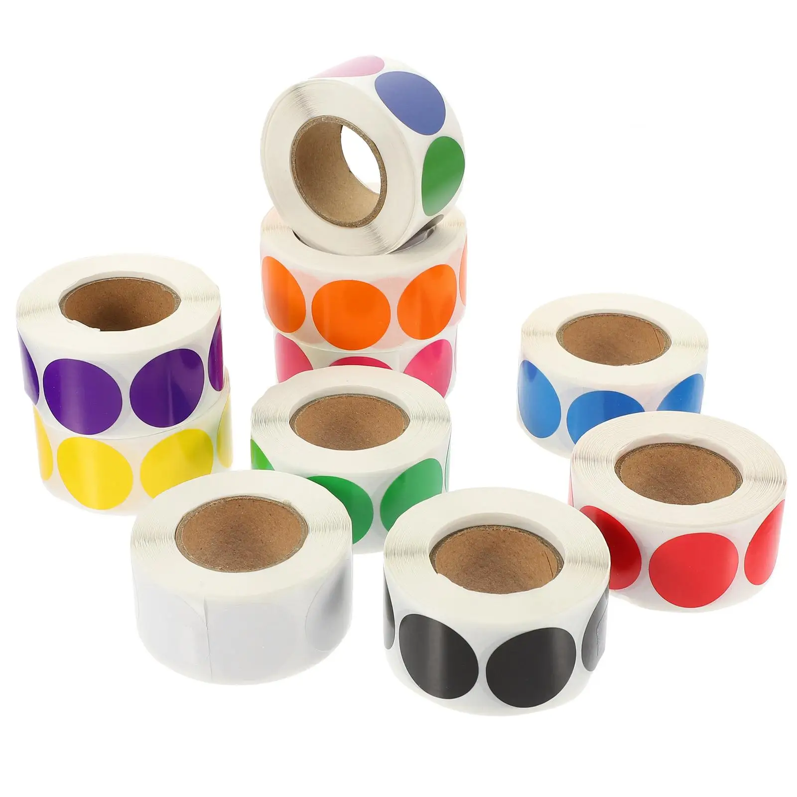 10 Rolls Color Dot Stickers Classification Small Label Adhesive Labels Colored Circle Copperplate Colorful Self-adhesive
10 Rolls Color Dot Stickers Classification Small Label Adhesive Labels Colored Circle Copperplate Colorful Self-adhesive