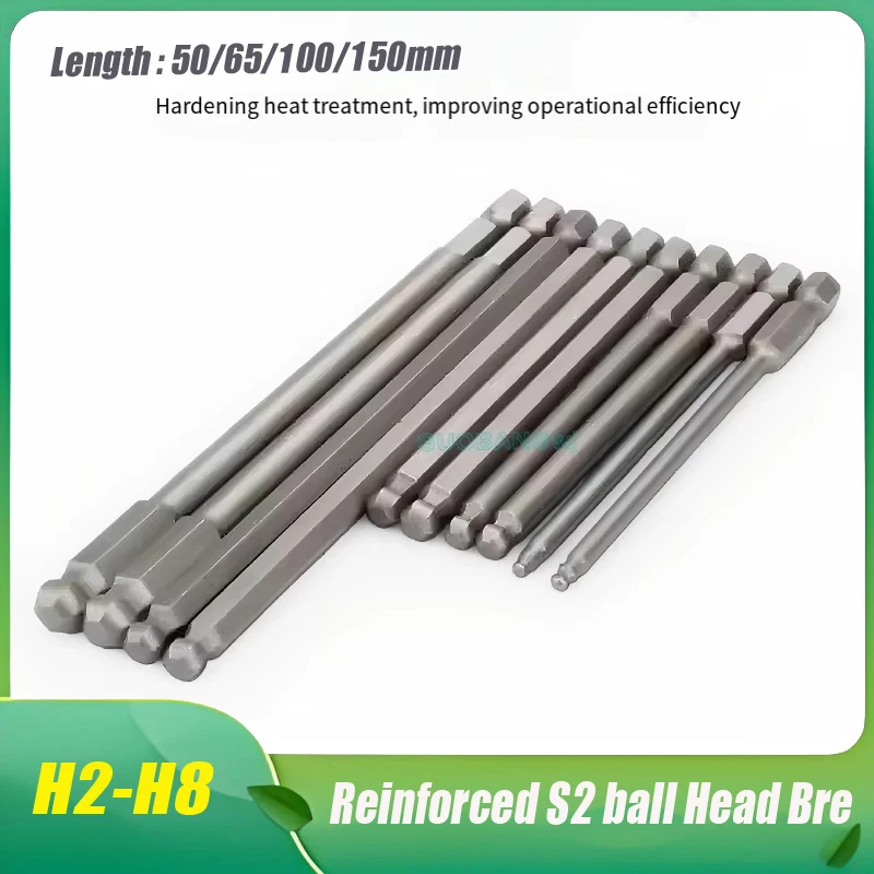 50/65/100/150 мм шестигранная отвертка с шариковым наконечником H2-H8, магнитная головка, шестигранный ключ, сверло, ударная отвертка 
50/65/100/150 мм шестигранная отвертка с шариковым наконечником H2-H8, магнитная головка, шестигранный ключ, сверло, ударная отвертка