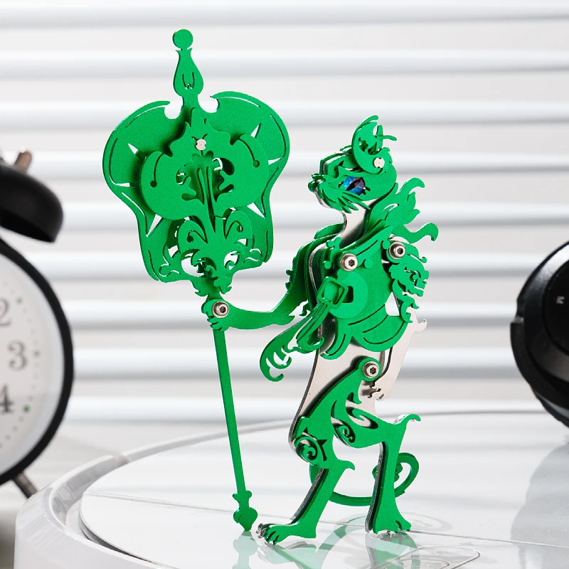 MOKR Elder Iron Fan Cat 3D Metal Jigsaw Puzzle Children's Toy DIY Assembly Model Christmas New Year Birthday Gift Education
MOKR Elder Iron Fan Cat 3D Metal Jigsaw Puzzle Children's Toy DIY Assembly Model Christmas New Year Birthday Gift Education